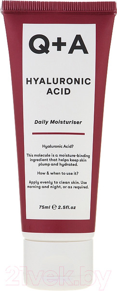 Изображение товара Крем для лица Q+A Hyaluronic Acid (75мл)