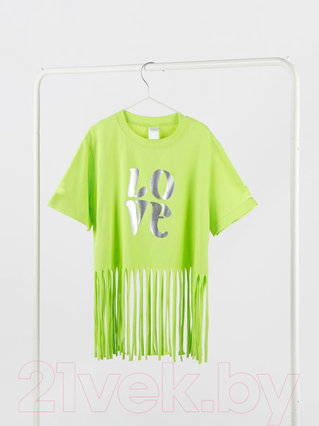 Изображение товара Футболка детская Amarobaby Rope / AB-OD24-R33/14-146 (салатовый, р.146)