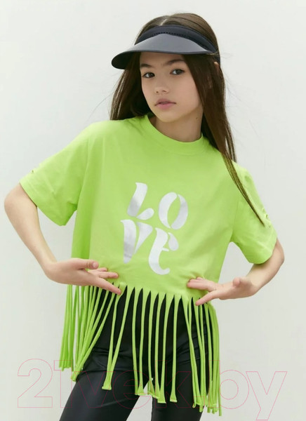 Изображение товара Футболка детская Amarobaby Rope / AB-OD24-R33/14-146 (салатовый, р.146)