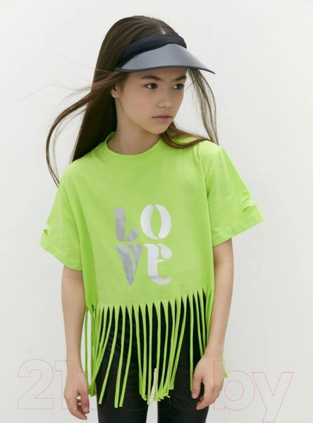 Изображение товара Футболка детская Amarobaby Rope / AB-OD24-R33/14-146 (салатовый, р.146)