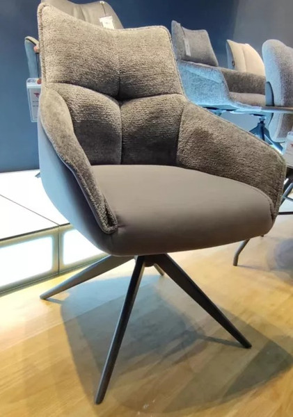 Изображение товара Стул M-City Fabian / 635M05600 (серый/черный)