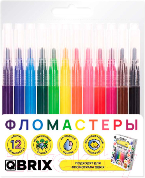 Изображение товара Фломастеры QBRIX 20501