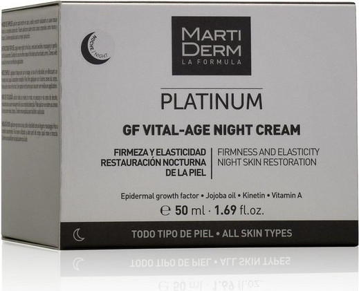 Изображение товара Крем для лица Martiderm Platinum Gf Vital-Age ночной (50мл)