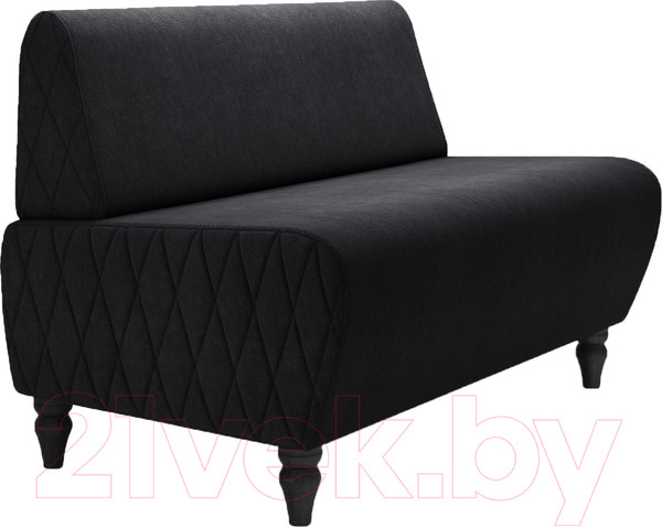 Изображение товара Диван Monofix Буно (велюр/черный №38)