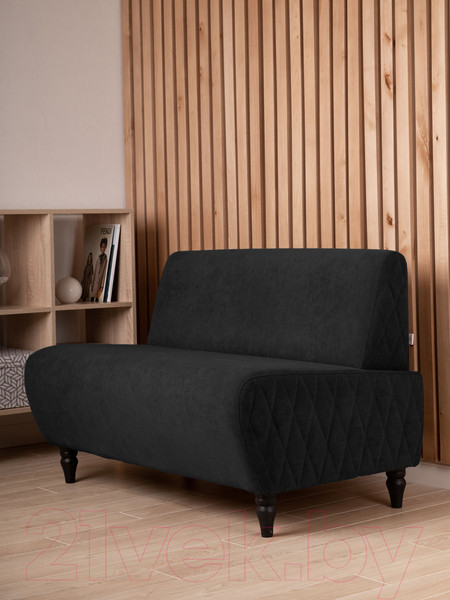 Изображение товара Диван Monofix Буно (велюр/черный №38)