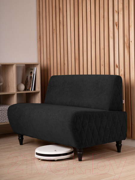Изображение товара Диван Monofix Буно (велюр/черный №38)
