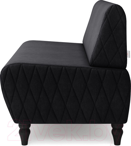 Изображение товара Диван Monofix Буно (велюр/черный №38)