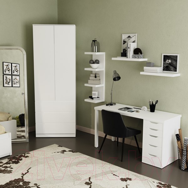 Изображение товара Шкаф Mio Tesoro Варма Stor 80 (белый)