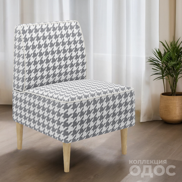 Изображение товара Кресло мягкое Monofix Одос Принт (домино/микровелюр)