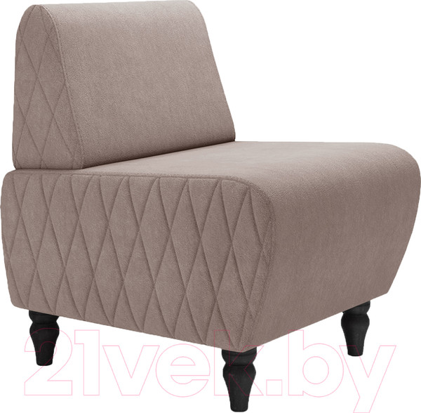 Изображение товара Кресло мягкое Monofix Буно (велюр/светло-коричневый №22)