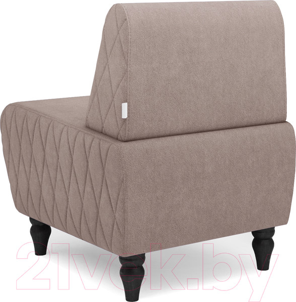 Изображение товара Кресло мягкое Monofix Буно (велюр/светло-коричневый №22)