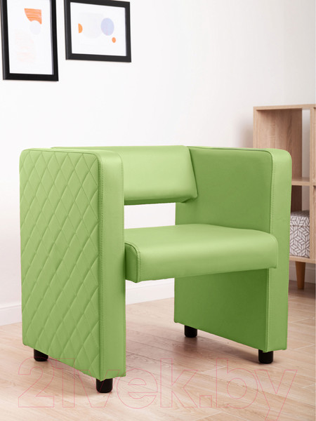 Изображение товара Кресло мягкое Monofix Йокки (экокожа/салатовый)