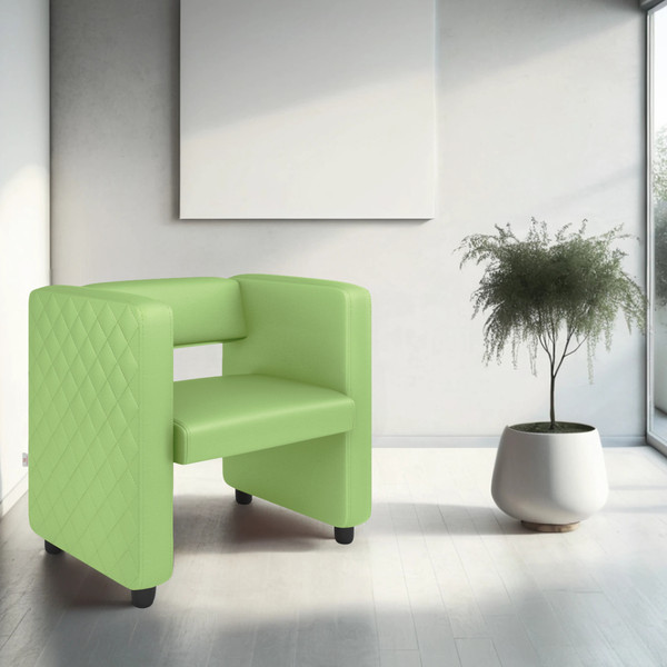 Изображение товара Кресло мягкое Monofix Йокки (экокожа/салатовый)