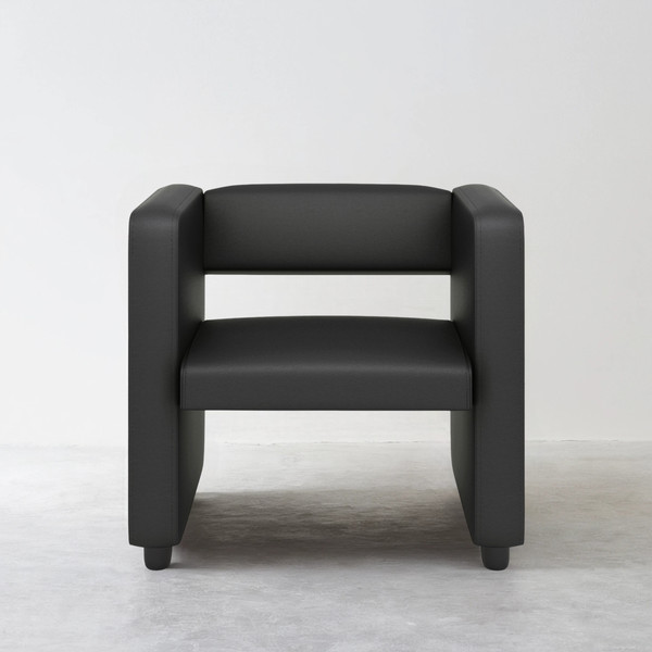 Изображение товара Кресло мягкое Monofix Йокки (экокожа/черный)