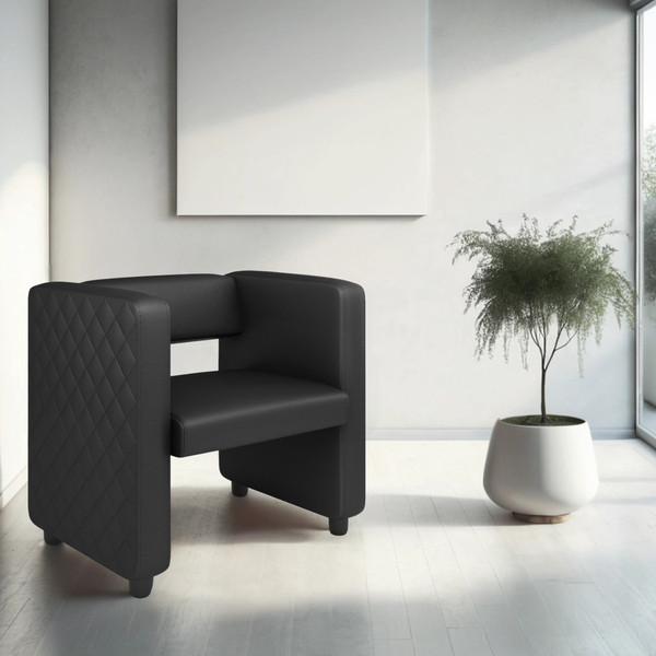 Изображение товара Кресло мягкое Monofix Йокки (экокожа/черный)