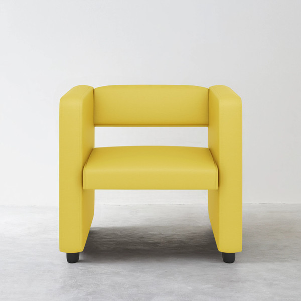 Изображение товара Кресло мягкое Monofix Йокки (экокожа/желтый)