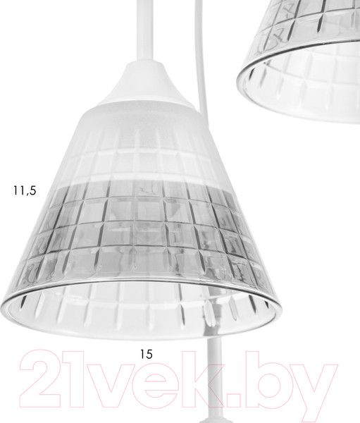 Изображение товара Люстра BayerLux Нео / 9920228 (белый)