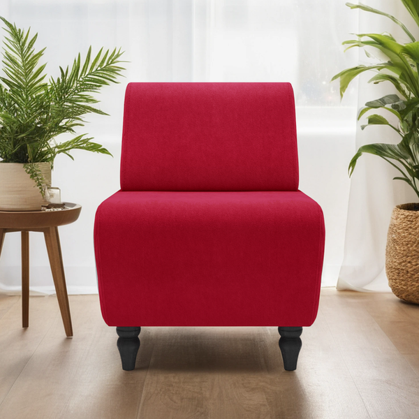 Изображение товара Кресло мягкое Monofix Буно (велюр/красный №36)