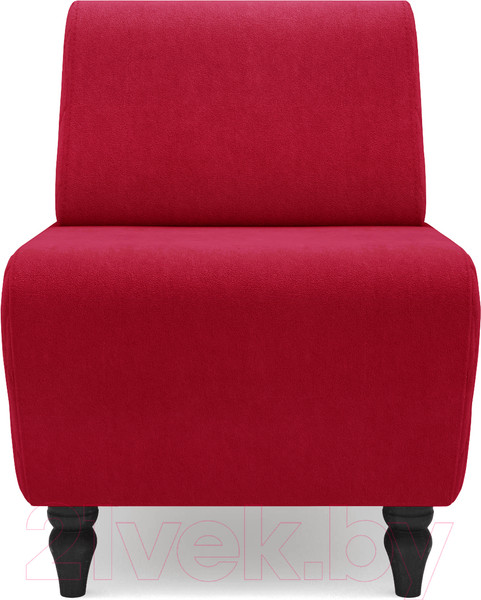 Изображение товара Кресло мягкое Monofix Буно (велюр/красный №36)