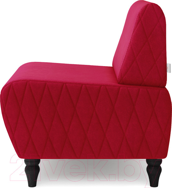 Изображение товара Кресло мягкое Monofix Буно (велюр/красный №36)