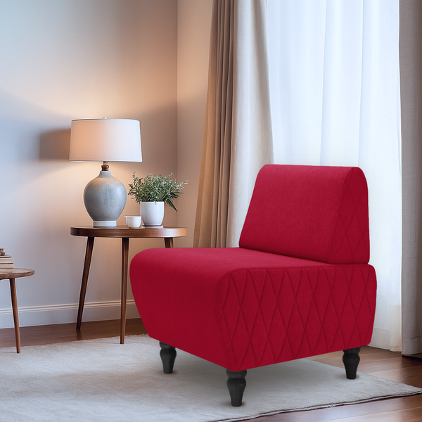 Изображение товара Кресло мягкое Monofix Буно (велюр/красный №36)