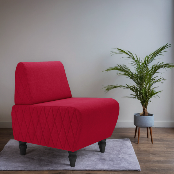 Изображение товара Кресло мягкое Monofix Буно (велюр/красный №36)