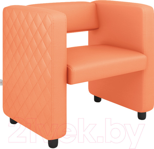 Изображение товара Кресло мягкое Monofix Йокки (экокожа/оранжевый)