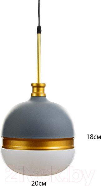 Изображение товара Потолочный светильник BayerLux Алиса / 9717775 (серый)