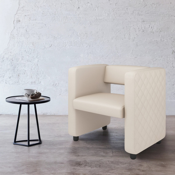 Изображение товара Кресло мягкое Monofix Йокки (экокожа/кремовый)