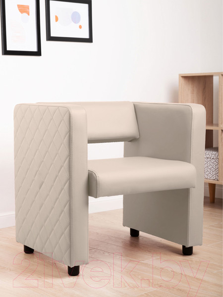 Изображение товара Кресло мягкое Monofix Йокки (экокожа/кремовый)