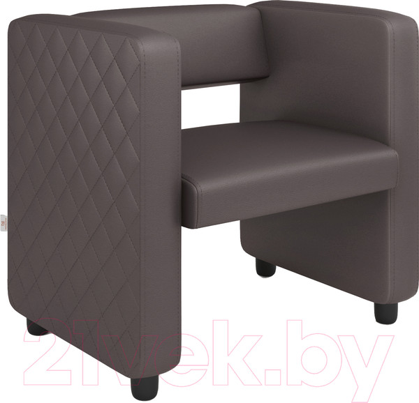 Изображение товара Кресло мягкое Monofix Йокки (экокожа/коричневый)