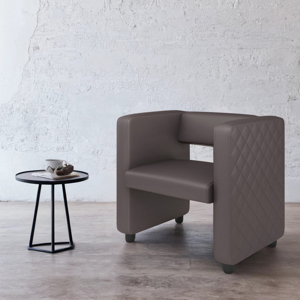 Изображение товара Кресло мягкое Monofix Йокки (экокожа/коричневый)