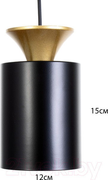 Изображение товара Потолочный светильник BayerLux Ванда / 9717768 (черный)