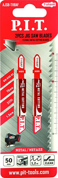 Изображение товара Набор пильных полотен P.I.T AJSB-T118AF