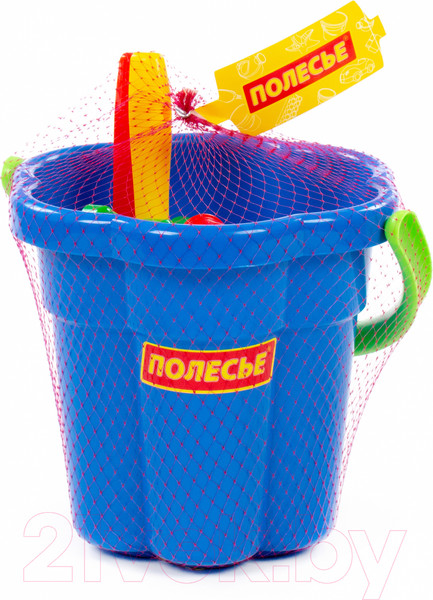 Изображение товара Набор игрушек для песочницы Полесье Ведро-цветок 365 / 36483