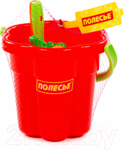 Изображение товара Набор игрушек для песочницы Полесье Ведро-цветок 365 / 36483