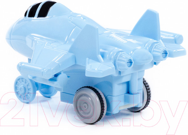 Изображение товара Самолет игрушечный Полесье Штурм / 64537 (инерционный)