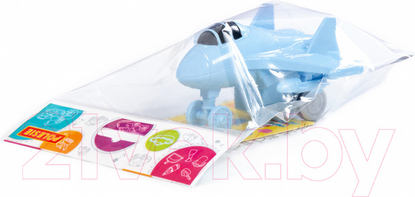 Изображение товара Самолет игрушечный Полесье Штурм / 64537 (инерционный)
