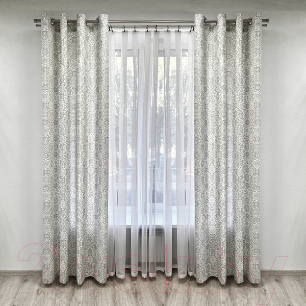 Изображение товара Комплект штор Nivasan Майолика-4 150x260 / H.Mr.L-4