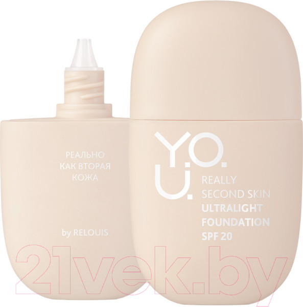 Изображение товара Тональный крем Relouis Y.O.U. Really Second skin тон 10 Light Beige