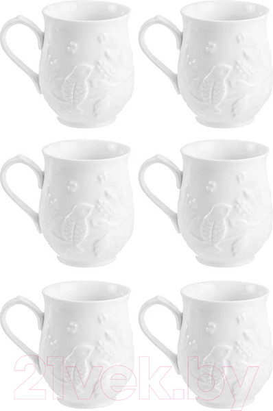 Изображение товара Набор кружек Elan Gallery Птички на ветке / 540787