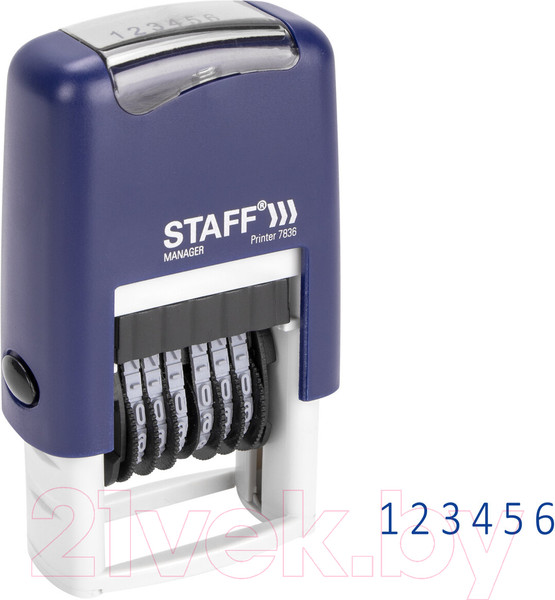 Изображение товара Штамп-нумератор Staff Printer 7836 / 237434