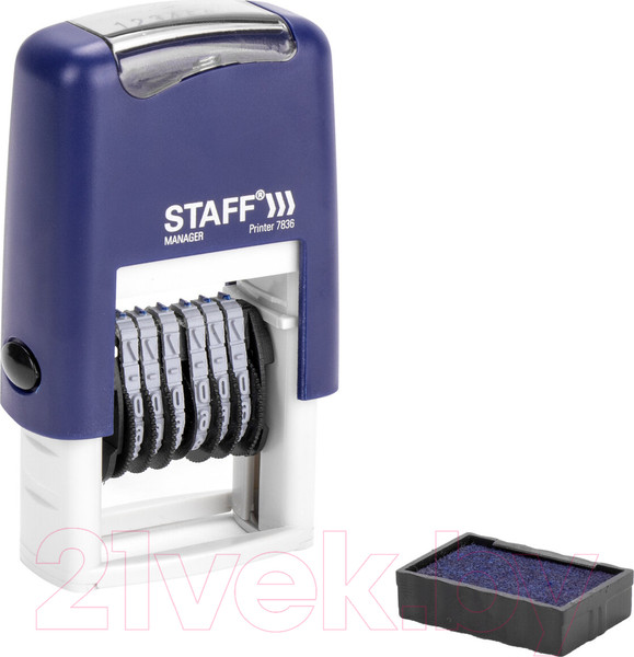 Изображение товара Штамп-нумератор Staff Printer 7836 / 237434