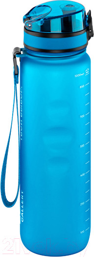 Изображение товара Бутылка для воды Elan Gallery Style Matte / 280206 (аквамар-морская волна)