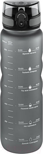 Изображение товара Бутылка для воды Elan Gallery Style Matte / 280207 (серый)