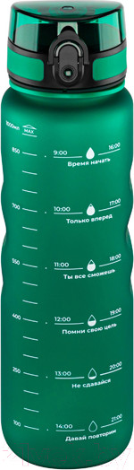 Изображение товара Бутылка для воды Elan Gallery Style Matte / 280208 (темно-зеленый)