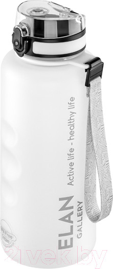 Изображение товара Бутылка для воды Elan Gallery Style Matte / 280211 (белый)