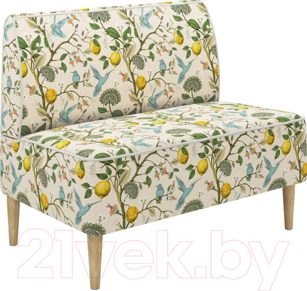 Изображение товара Диван Monofix Одос Принт (лимон/микровелюр)