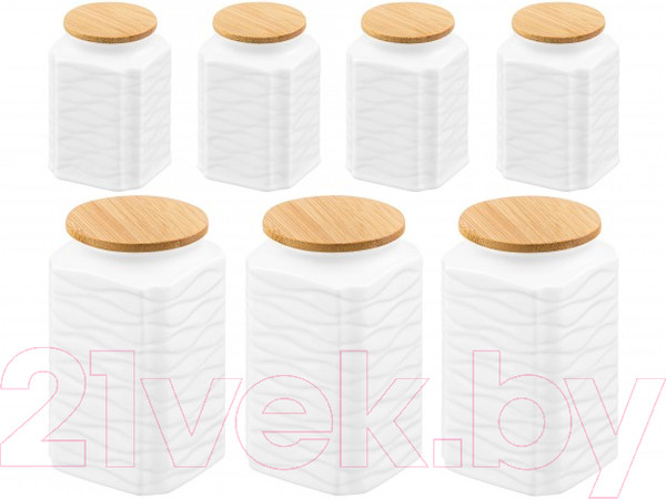 Изображение товара Набор емкостей для хранения Elan Gallery Айсберг волны / 620186