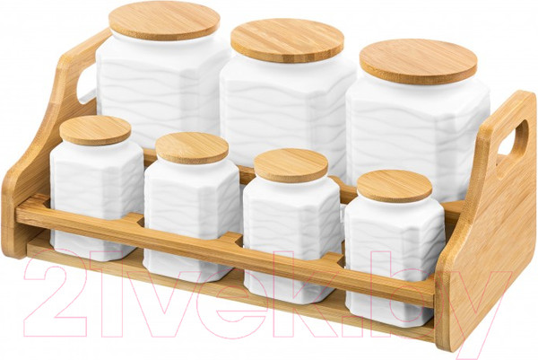 Изображение товара Набор емкостей для хранения Elan Gallery Айсберг волны / 620186